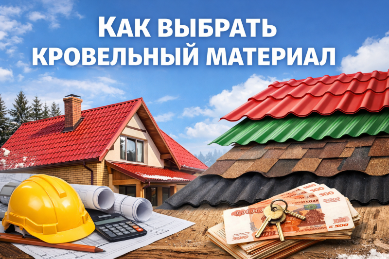 Как выбрать кровельный материал для дома: полный разбор и сравнение