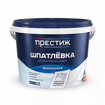 Шпатлевка акрилатная финишная 3,0кг ТМ/Престиж