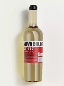 КРАСКА  БРОНЗОВАЯ БТ-177 0,5л/12 стекло