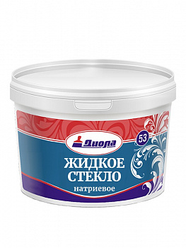 ЖИДКОЕ СТЕКЛО натриевое Диола Д-53, 3кг