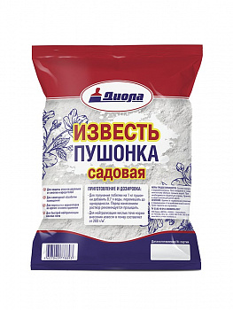 Известь пушонка садовая, Диола, 5кг
