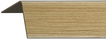 Уголок с тиснением Rico Moulding 25*25*2700 №120 дуб рустикальный