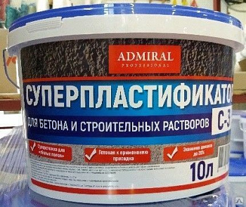 Суперпластификатор С-3 10л ADMIRAL