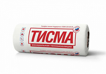 Рулон минераловатный ТИСМА TR 043 8300х1200х50 2 шт