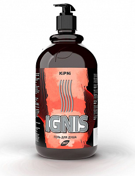 Гель для душа Kipni (мужские ароматы) с дозатором IGNIS, 1000 мл