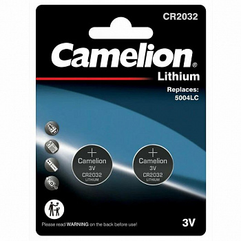 Батарейка Camelion CR2032 BL-2 (табл.)