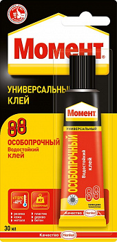 Клей МОМЕНТ 88 ОСОБОПРОЧНЫЙ, 30мл