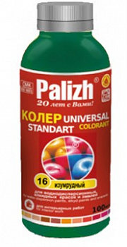 Колеровочная паста Palizh (Пал Иж) Стандарт 16 изумруд 0,1л ПЭТ