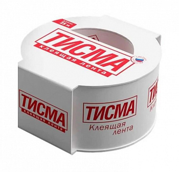 Лента клеящая Тисма, 60 мм 20 м