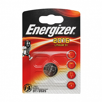 Батарейка литиевая ENR Lithium CR2016 Energizer 