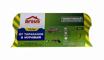 Гель от тараканов и муравьев Argus 30гр