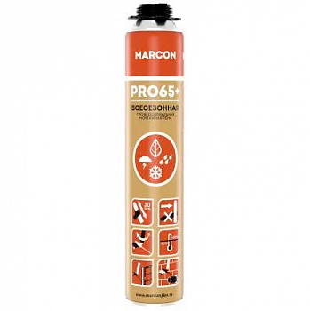 Монтажная пена MARCON PRO 65+ всесезон