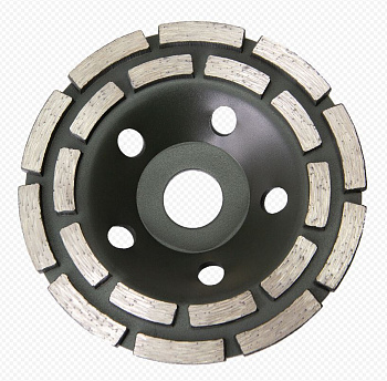 Чашка алмазная зачистная Ultima Pro 125мм двухрядная