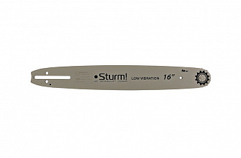Пильная шина 16" Sturm! Паз 1,3мм, 0,325", 64 зв