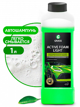Автошампунь, активная пена Grass "Active Foam Light" (канистра 1 л)