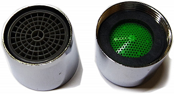 Аэратор 1/2" HP  мет.плоский излив арт.А04