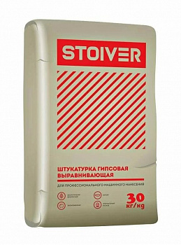 Штукатурка гипсовая ВОЛМА Stoiver Механик машинного нанесения 30 кг