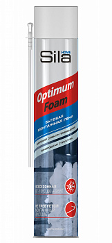Пена монтажная SILA HOME OPTIMUM FOAM 750мл, всесезонная/12