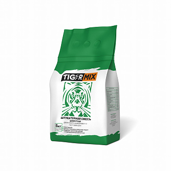 Штукатурная смесь для ручного нанесения (Тайгер Микс) TigerMix T-11 Мешки 5 кг