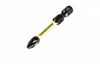 Бита PZ2x50мм, impactpower, торсионные, Hanskonner